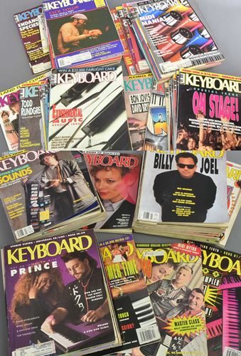 various-Keyboard magazines 1975-2018 (504!)
